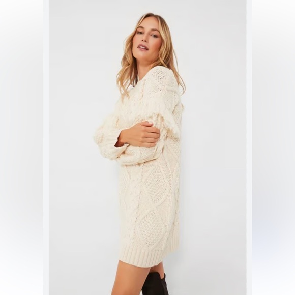 tuckernuck cream sweater dress Tuckernuck - Ivory Callum Sweater Dress